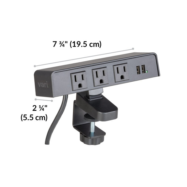 VARIDESK Triplex Outlet Wayfair